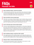 Oatey plumbing FAQ sheet