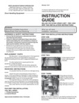 RDC-1000 Drip Pan Instructions