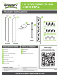 Regency 3 Column Assembly Instructions Regency 3 Column Assembly Instructions