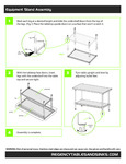Regency Equipment Stand Assembly