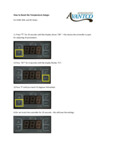 Reset The Temperature Range