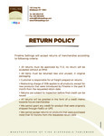 3464101CL Return Policy