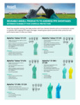Ansell Healthcare Reusable Gloves Flyer - Chemical _ Viral Ansell Healthcare Reusable Gloves Flyer - Chemical _ Viral