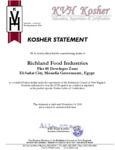 Kosher Certification