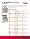 Robertshaw Imperial Cooking Controls Cross Reference (150-2867) Robertshaw Imperial Cooking Controls Cross Reference (150-2867)