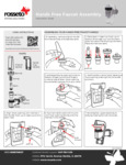 Rosetto Hands Free Faucet Assembly Instructions