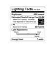 S28596 Lighting Facts S28596 Lighting Facts