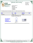 Sabra Kosher Certificate