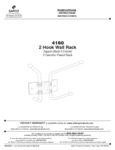 Safco 4160 Instructions Safco 4160 Instructions