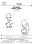 Safco_58694_instruction sheet 6828 Safco_58694_instruction sheet 6828