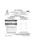 Safco 5476401BL Instructions Safco 5476401BL Instructions