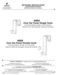 Safco Over the Panel Hook Instructions Safco Over the Panel Hook Instructions