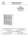 Safco 36 Com. File Organizer Assembly