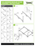 Salamander Broiler Stand_Assembly Instructions Salamander Broiler Stand_Assembly Instructions