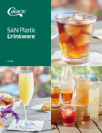 SAN Plastic Drinkware Care Guide SAN Plastic Drinkware Care Guide