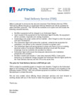 SaniServ Optional TDS Service 2021