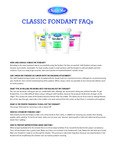 Satin Ice Classic Fondant FAQs