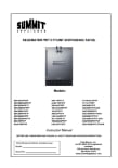 Summit Kegerator Manual