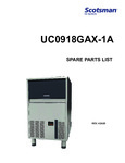 Scotsman UC0918 Parts List