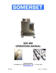 SDR-400 Manual