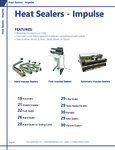 Sealer Sales Heat Sealers - Impulse Catalog