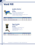 Sealer Sales Void Fill Catalog Sealer Sales Void Fill Catalog