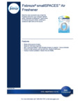SellSheet_Febreze_smallSPACES_Product Information Sheet_EN_Rev 12-20-22 SellSheet_Febreze_smallSPACES_Product Information Sheet_EN_Rev 12-20-22