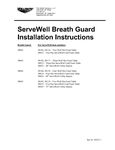 Installation Instructions Installation Instructions