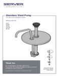 Manual for pumps 32
