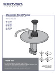 SERVER-SST-Pumps-Food-Pans_Manual-01795-A