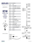 Server 82740 Parts List