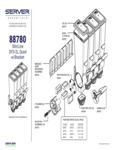 SERVER 88780 Parts List