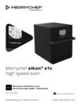 Service Manual for Merrychef eikon e1s High-Speed Oven