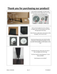 SF032016 ASSEMBLY INSTRUCTIONS