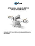 SFG-500-600-Sheeters-Operator-Manual