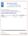 Shank's 1464 Kosher Certificate