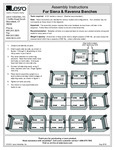 Siena_Ravenna_Benches Instructions Siena_Ravenna_Benches Instructions