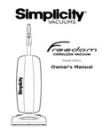 Simplicity S10CV Manual
