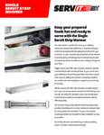 Single Servit Warmer Sell Sheet Single Servit Warmer Sell Sheet