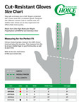 Choice Cut Resistant Gloves Size Chart Choice Cut Resistant Gloves Size Chart