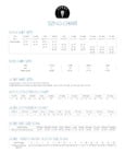 Sizing Chart Sizing Chart