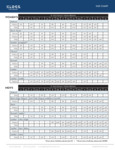 Klogs Footware Size Chart Klogs Footware Size Chart