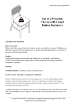 Jacob wicker chair instruction