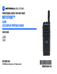 Motorola Solutions_sl300_display radio user guide