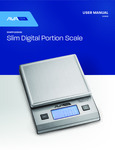 Avatek Slim Digital Portion Control Scale 334PPC2000G Manual