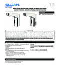 Sloan EAF 350 Series Manual Sloan EAF 350 Series Manual