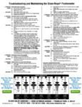 Sloan troubleshooting guide Sloan troubleshooting guide