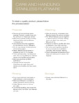 Sola the Netherlands Care Guide Sola the Netherlands Care Guide
