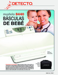 Spanish Specsheet for Cardinal Detecto 8440 Pediatric Scale