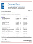 Splenda-Kosher Cert